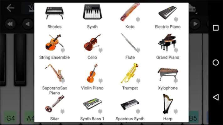 Synth Bass 1 android App screenshot 4